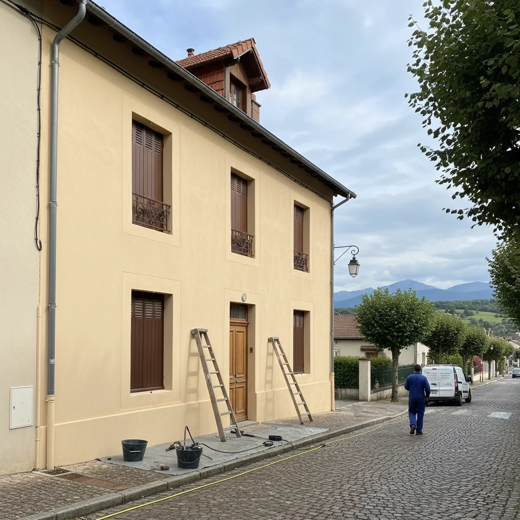Nettoyage Façade Pau — résultat professionnel