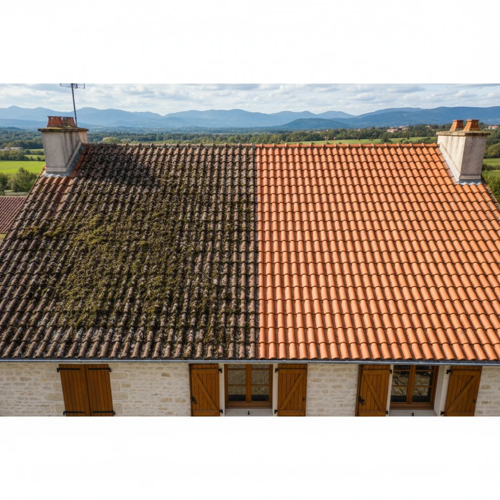 Nettoyage Toiture Pau — résultat professionnel