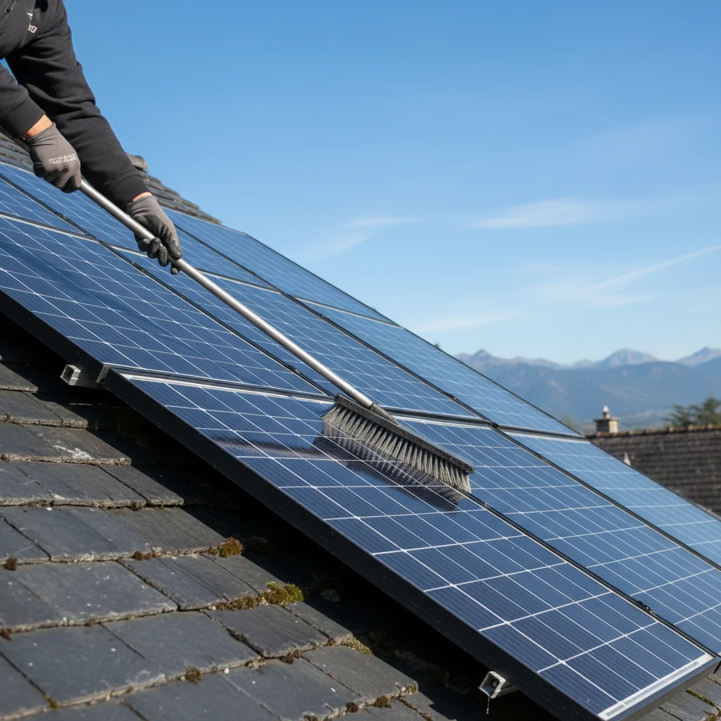Nettoyage Panneaux Solaires Pau — résultat professionnel